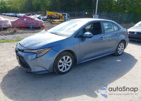 2022 Toyota Corolla Le from USA, damaged, VIN 5YFEPMAEXNP324721